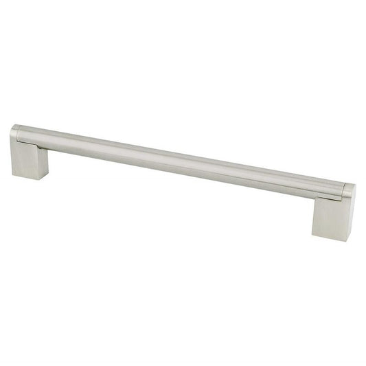 9.38" Contemporary Rectangular Pull in Stainless Steel from Studio Collection