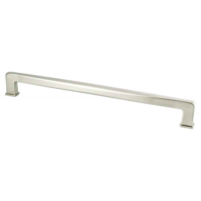 12.63' Transitional Modern Appliance Pull in Brushed Nickel from Subtle Surge Collection