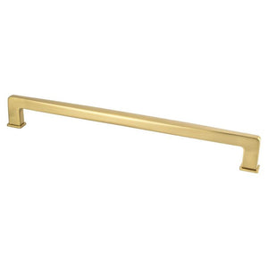 12.63' Transitional Modern Appliance Pull in Modern Brushed Gold from Subtle Surge Collection