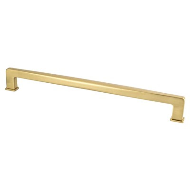 12.63' Transitional Modern Appliance Pull in Modern Brushed Gold from Subtle Surge Collection