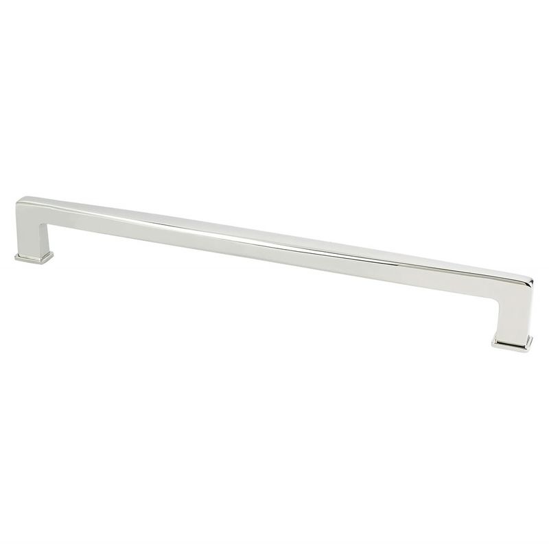 12.63' Transitional Modern Appliance Pull in Polished Nickel from Subtle Surge Collection