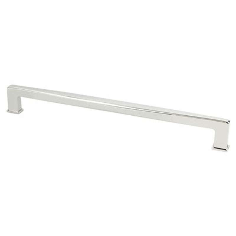 12.63' Transitional Modern Appliance Pull in Polished Nickel from Subtle Surge Collection