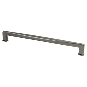 12.63' Transitional Modern Appliance Pull in Vintage Nickel from Subtle Surge Collection