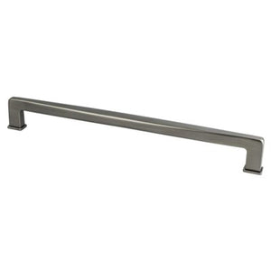 12.63' Transitional Modern Appliance Pull in Vintage Nickel from Subtle Surge Collection