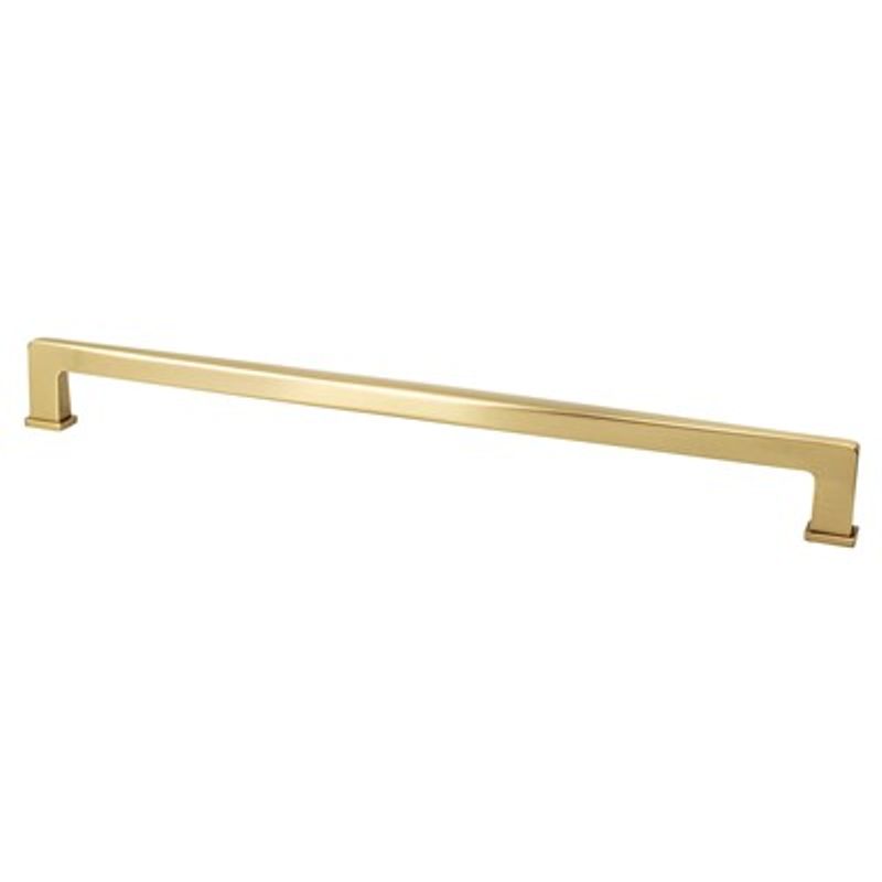 18.44' Transitional Modern Appliance Pull in Modern Brushed Gold from Subtle Surge Collection