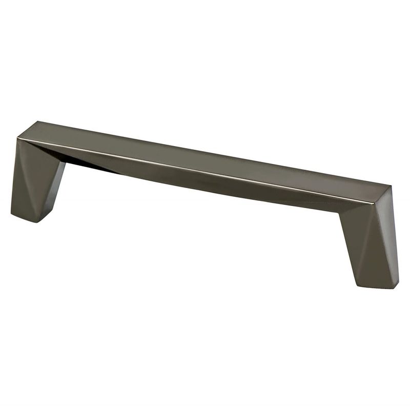 5.5' Contemporary Angular Straight Pull in Black Nickel from Swagger Collection