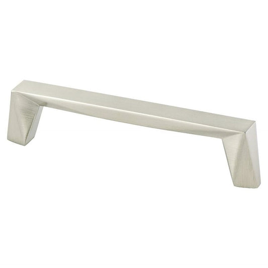 5.5" Contemporary Angular Straight Pull in Brushed Nickel from Swagger Collection