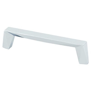 5.5' Contemporary Angular Straight Pull in Polished Chrome from Swagger Collection