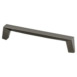 6.75' Contemporary Angular Straight Pull in Black Nickel from Swagger Collection