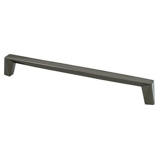 9.31" Contemporary Angular Straight Pull in Black Nickel from Swagger Collection