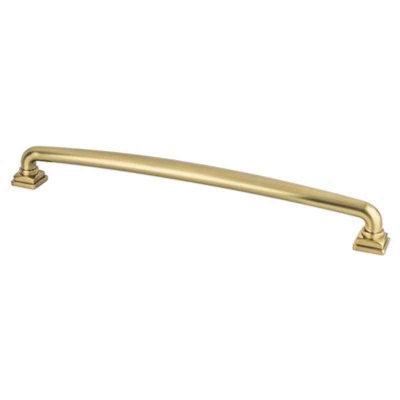 13' Traditional Appliance Pull in Modern Brushed Gold from Tailored Collection