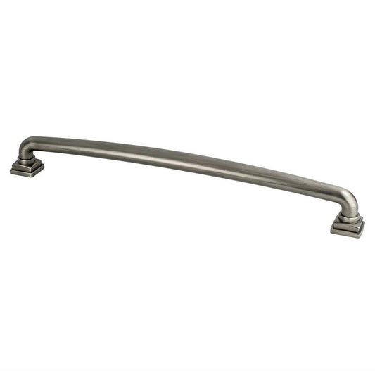 13" Traditional Appliance Pull in Vintage Nickel from Tailored Collection