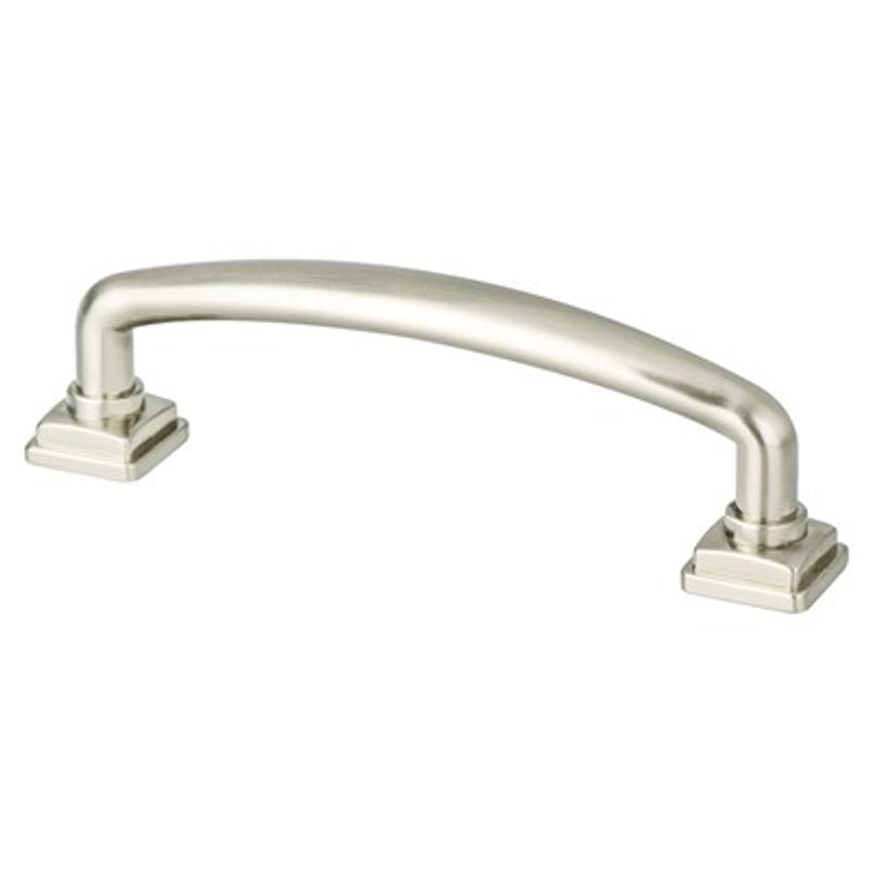 4.5' Traditional Round Arch Pull in Brushed Nickel from Tailored Collection