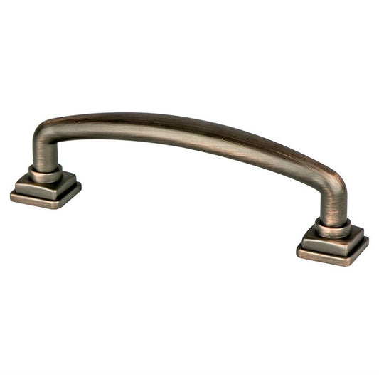 4.5" Traditional Round Arch Pull in Verona Bronze from Tailored Collection