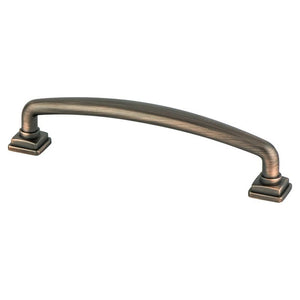 5.75' Traditional Round Arch Pull in Verona Bronze from Tailored Collection