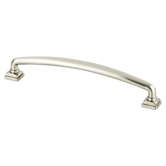 7" Traditional Round Arch Pull in Brushed Nickel from Tailored Collection