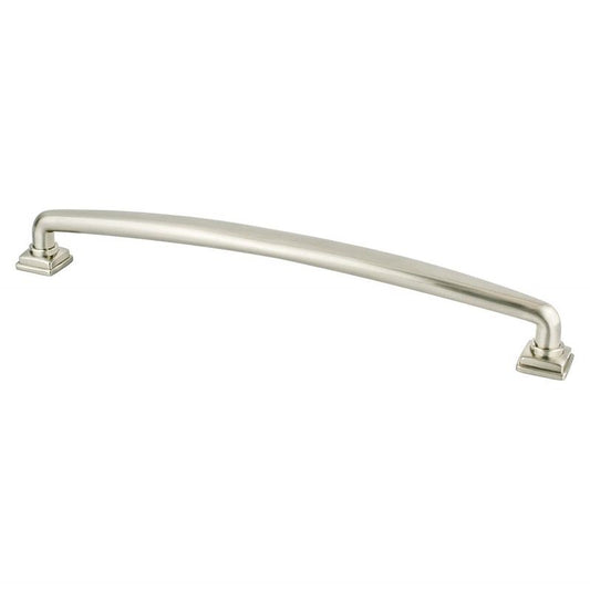 9.63" Traditional Round Arch Pull in Brushed Nickel from Tailored Collection