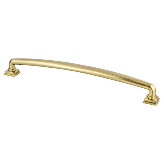 9.63" Traditional Round Arch Pull in Modern Brushed Gold from Tailored Collection