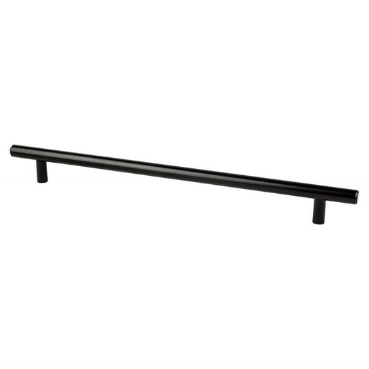 12.44" Transitional Modern Bar in Black from Tempo Collection