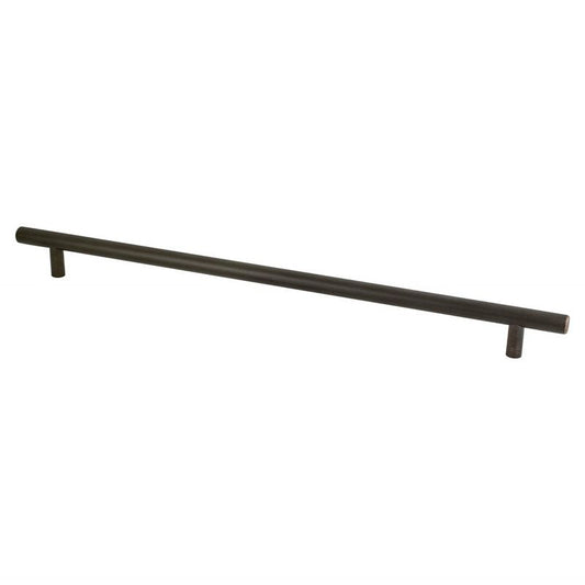 15" Transitional Modern Bar Pull in Verona Bronze from Tempo Collection