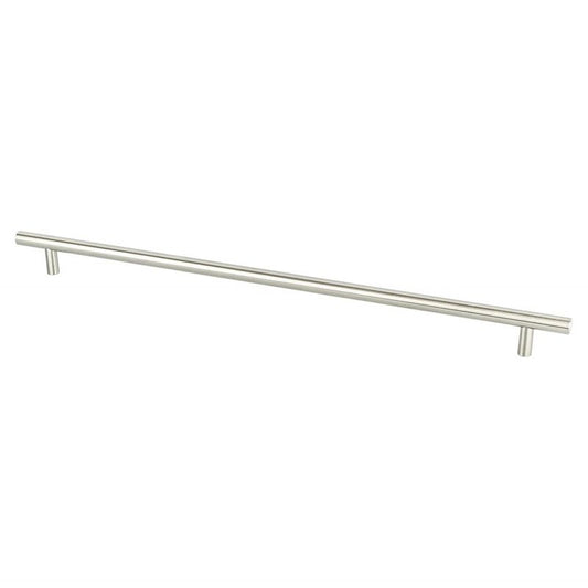 17.5" Transitional Modern Bar Pull in Brushed Nickel from Tempo Collection