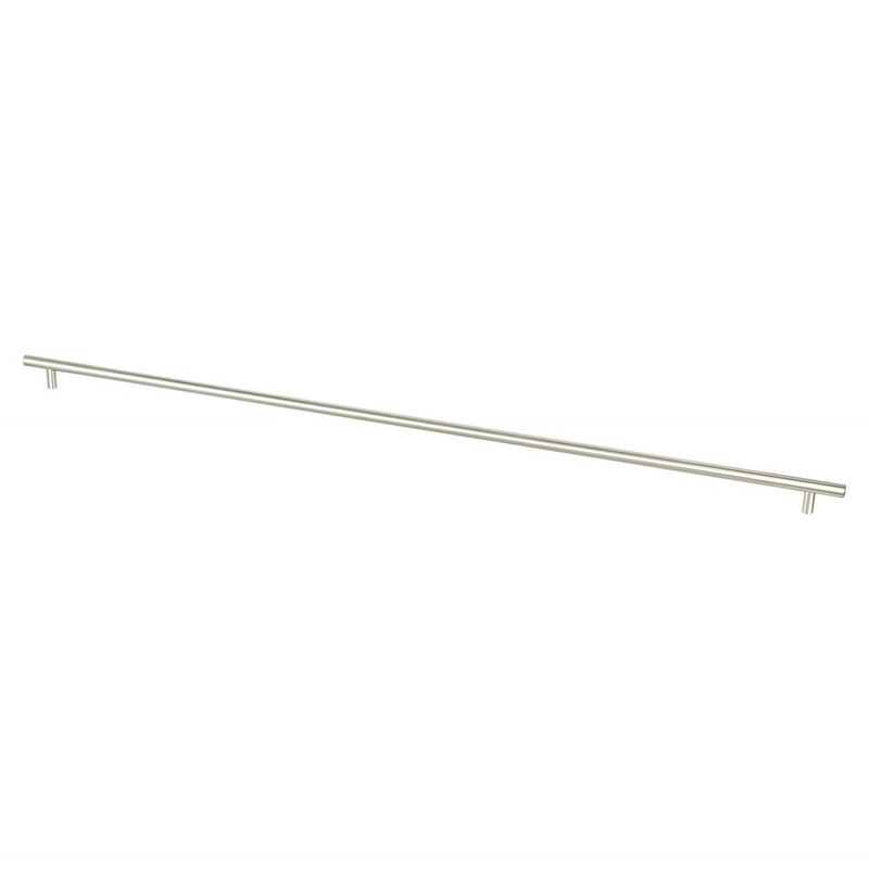 32.63' Transitional Modern Bar Pull in Brushed Nickel from Tempo Collection