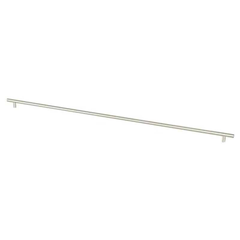 32.63' Transitional Modern Bar Pull in Brushed Nickel from Tempo Collection