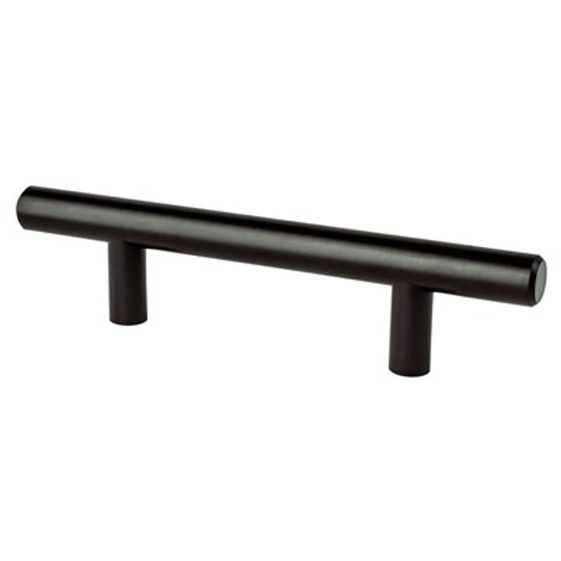 5.31' Transitional Modern Bar Pull in Black from Tempo Collection