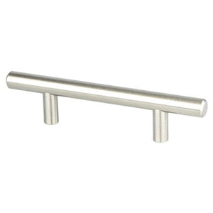 5.31' Transitional Modern Bar Pull in Brushed Nickel from Tempo Collection