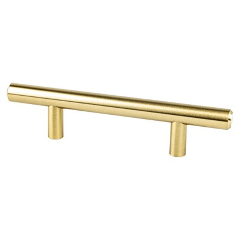 5.31' Transitional Modern Bar Pull in Modern Brushed Gold from Tempo Collection