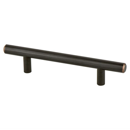 6.13" Transitional Modern Bar Pull in Verona Bronze from Tempo Collection