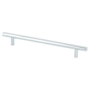 9.94' Transitional Modern Bar Pull in Polished Chrome from Tempo Collection