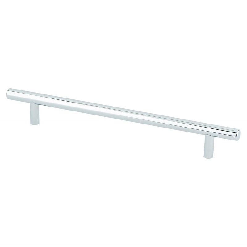 9.94' Transitional Modern Bar Pull in Polished Chrome from Tempo Collection