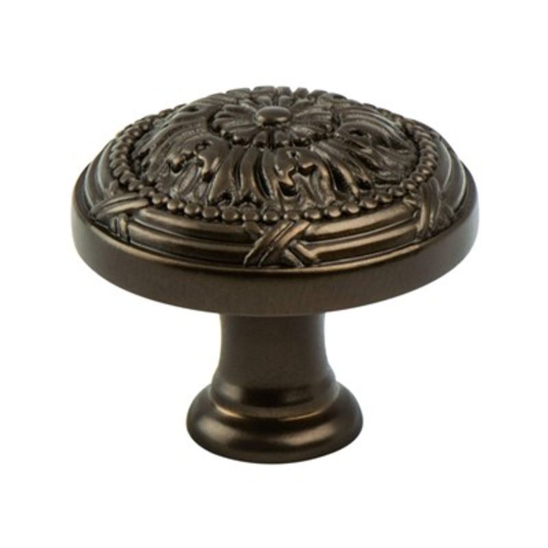 1.26' Wide Artisan Round Knob in Oil Rubbed Bronze from Toccata Collection