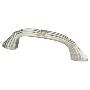 4.19' Artisan Straight Arch Pull in Brushed Nickel from Toccata Collection