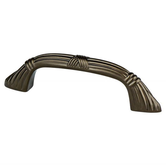 4.19" Artisan Straight Arch Pull in Oil Rubbed Bronze from Toccata Collection