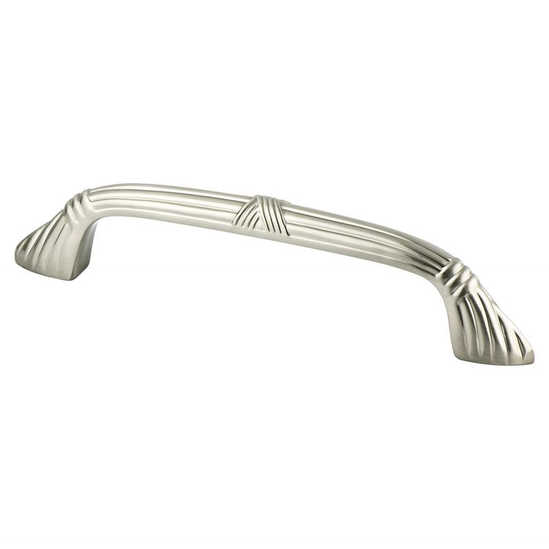 7.81' Artisan Straight Arch Pull in Brushed Nickel from Toccata Collection