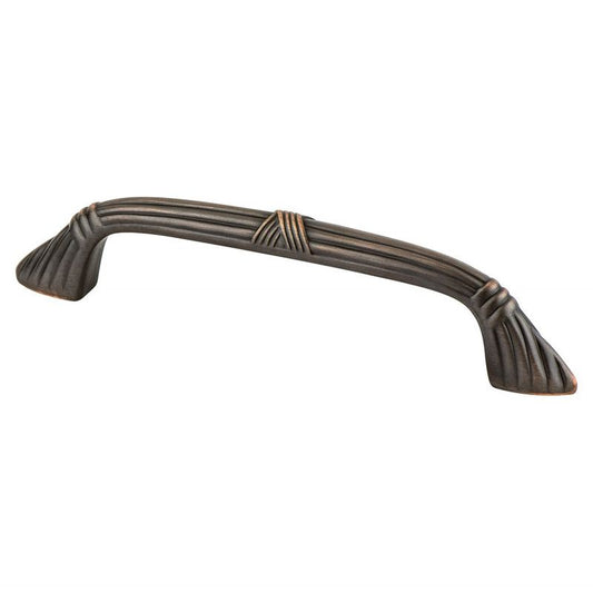 7.81" Artisan Straight Arch Pull in Verona Bronze from Toccata Collection