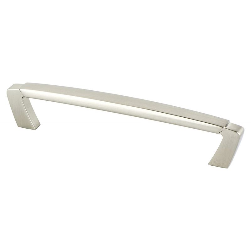 6' Traditional Raised-Center Straight Pull in Brushed Nickel from Vested Interest Collection