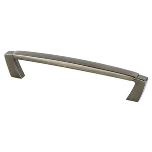6' Traditional Raised-Center Straight Pull in Vintage Nickel from Vested Interest Collection