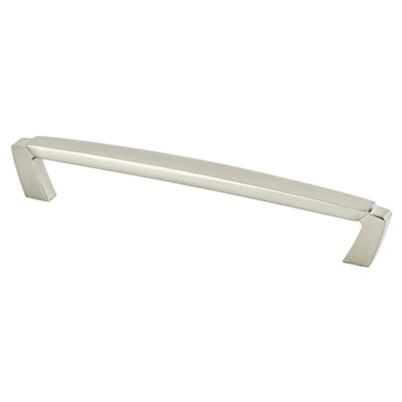7.25' Traditional Raised-Center Straight Pull in Brushed Nickel from Vested Interest Collection
