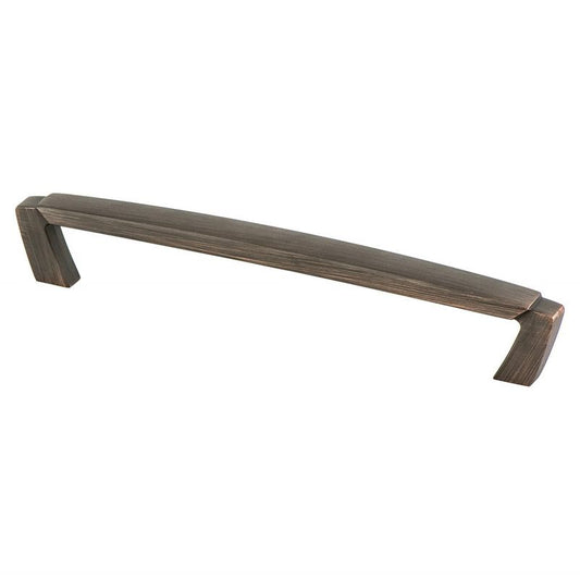 7.25" Traditional Raised-Center Straight Pull in Verona Bronze from Vested Interest Collection