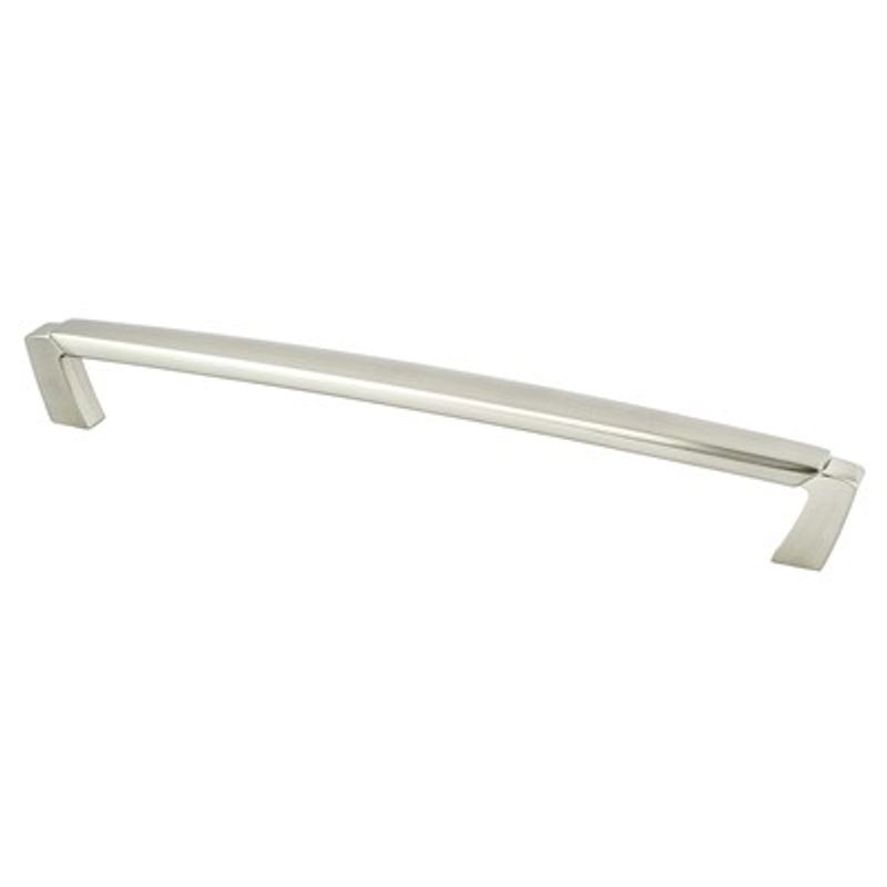9.75' Traditional Raised-Center Straight Pull in Brushed Nickel from Vested Interest Collection