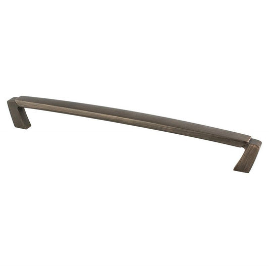 9.75" Traditional Raised-Center Straight Pull in Verona Bronze from Vested Interest Collection