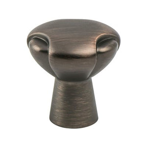 1.25' Wide Traditional Round Knob in Verona Bronze from Vested Interest Collection