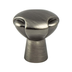 1.25' Wide Traditional Round Knob in Vintage Nickel from Vested Interest Collection
