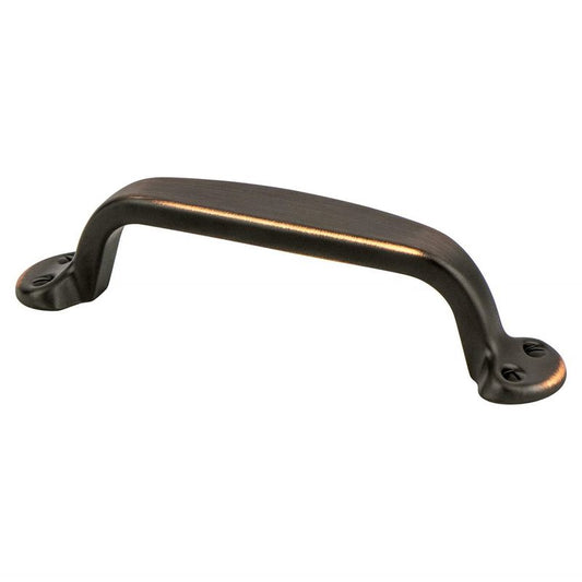 4.94" Traditional Arch Pull in Verona Bronze from Vibrato Collection