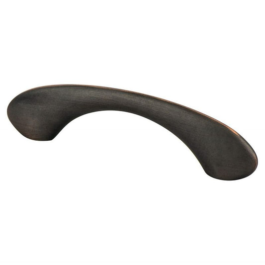 5.19" Traditional Curved Pull in Verona Bronze from Vibrato Collection