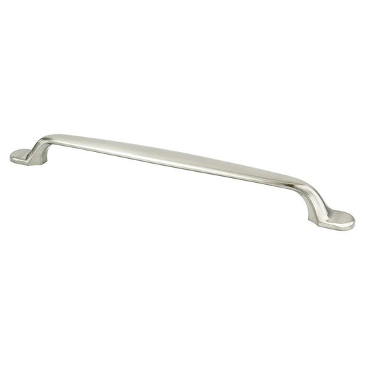 12.19" Traditional Flat Appliance Pull in Brushed Nickel from Village Collection