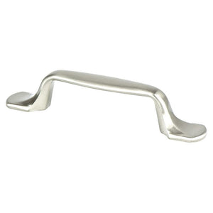 4.31' Traditional Flat Pull in Brushed Nickel from Village Collection